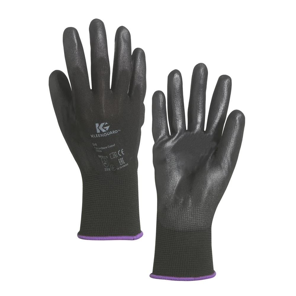 Kleenguard® G40 Luvas de poliuretano -casais específicos para as mãos / preto 7