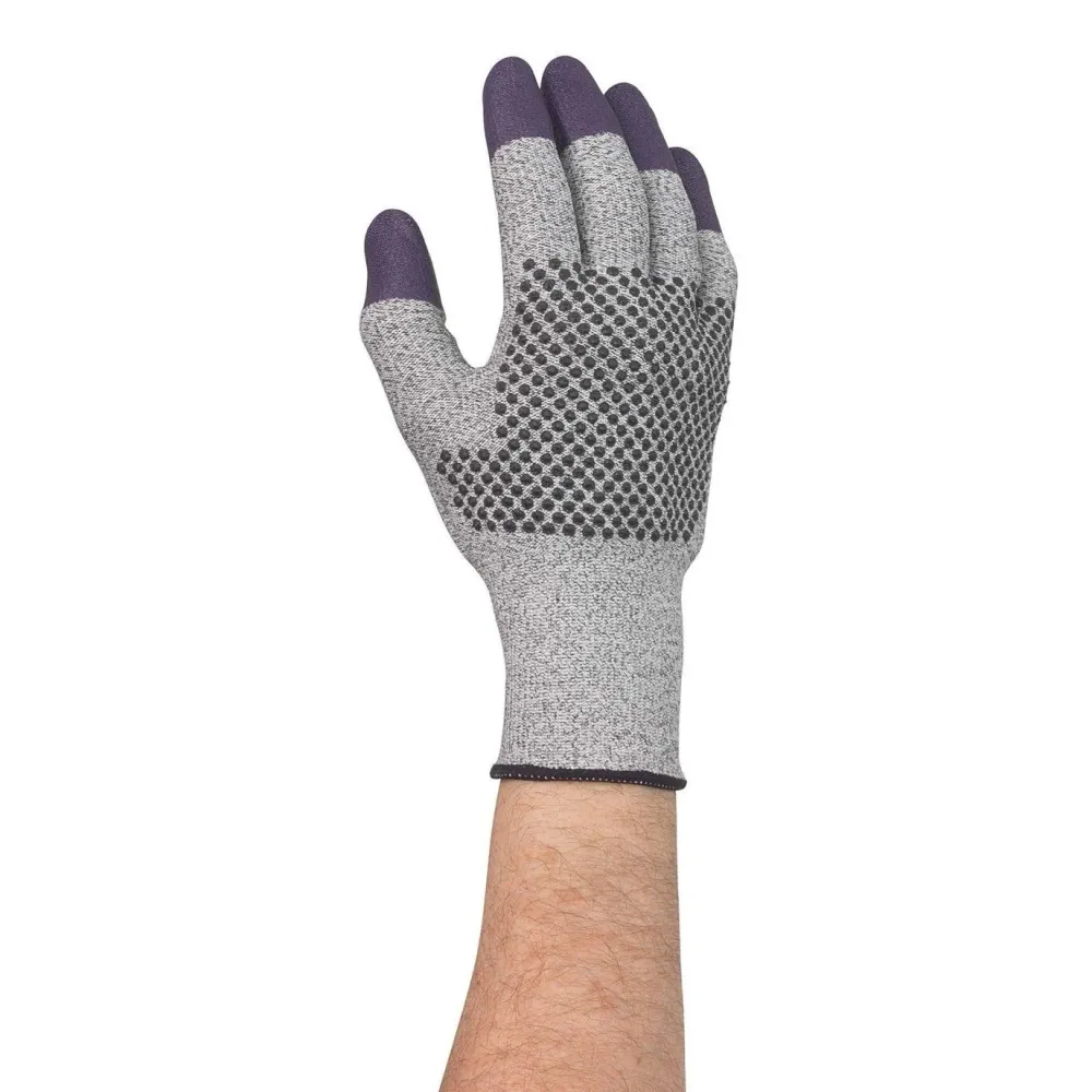 Kleenguard® G60 Endurapro ™ cut -resistant gloves level 3 - bilateral portable / gray and levandulový 10