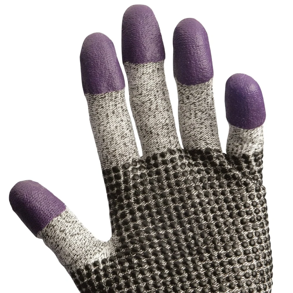 Kleenguard® G60 Endurapro ™ cut -resistant gloves level 3 - bilateral portable / gray and levandulový 10