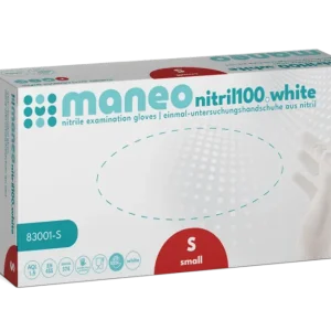 MANEO Nitril-Handschuhe, hygienisch und strapazierfähig S