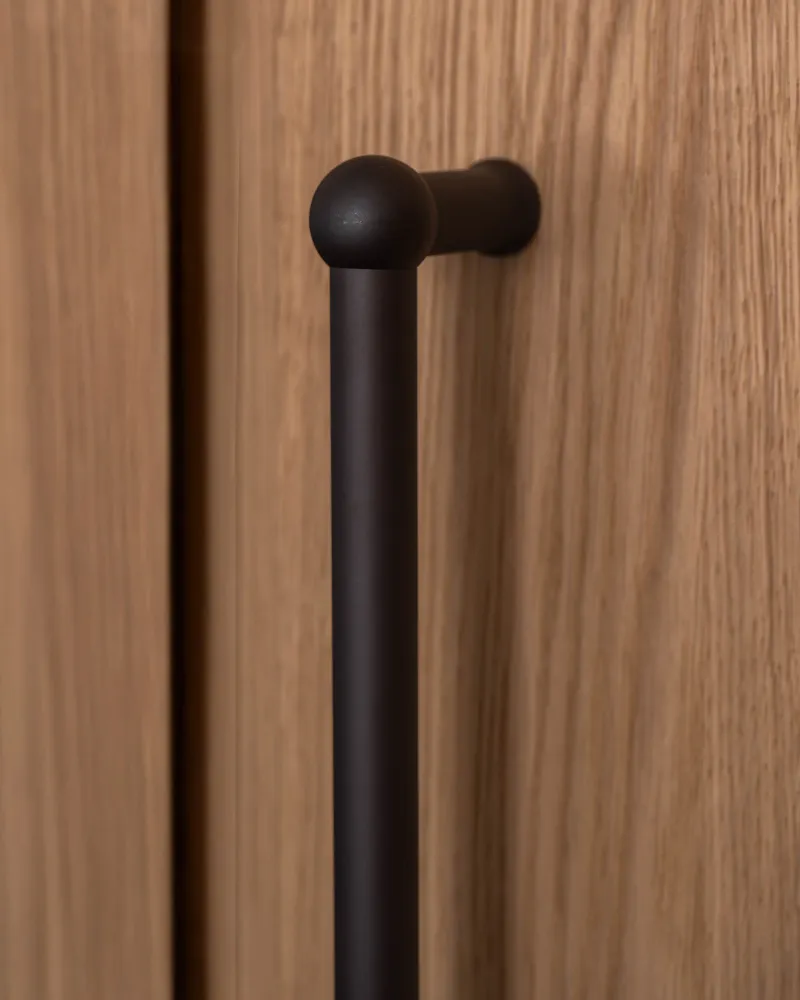 Harper Double Pull Handle 320mm - Kovově hnědý