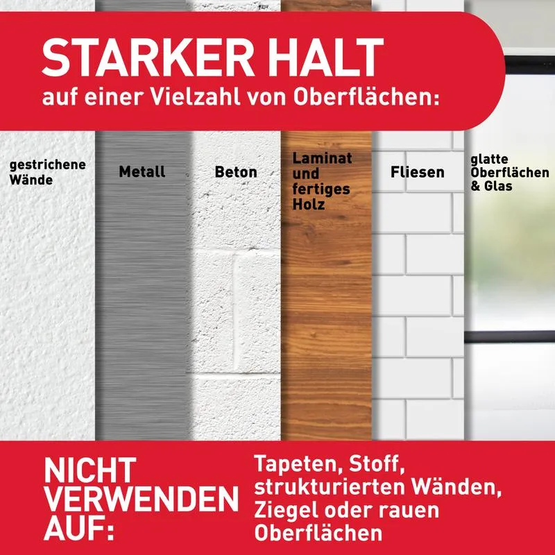 Command™ Medium Designer-Haken, 17081-FGN | Packung (1 Stück)