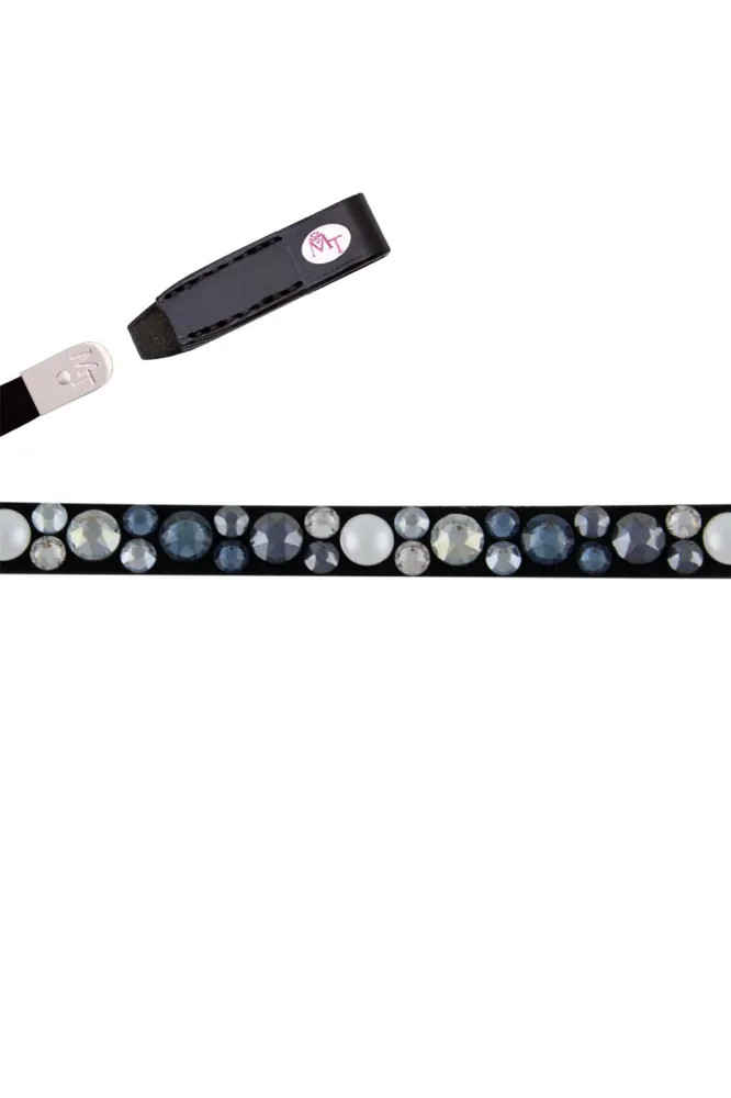 Magic Tack Frontalino classico Bling Výrazný Sky Blue/Gold P Framing Lumber