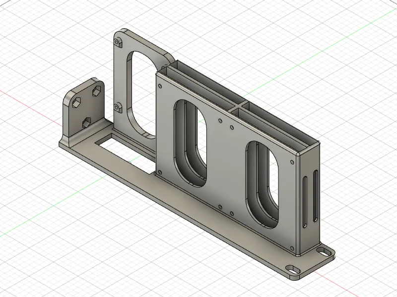 Module rack 19 pouces pour 4 SSD et Raspberry Pi N/ Hvid