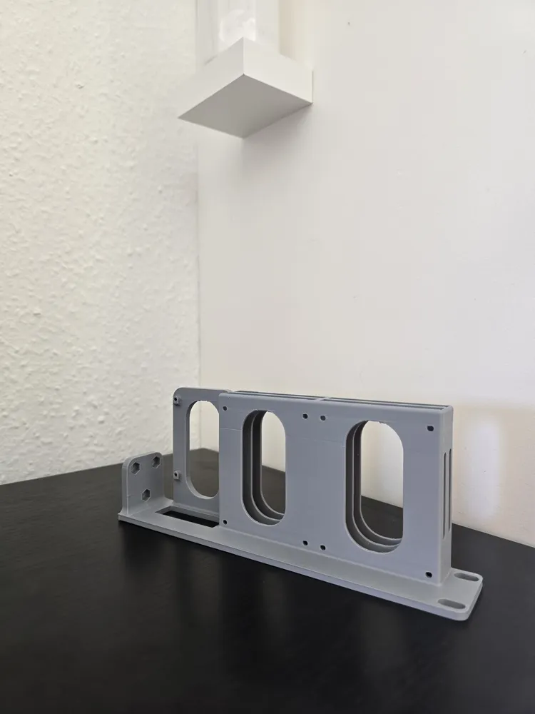 Module rack 19 pouces pour 4 SSD et Raspberry Pi N/ Hvid