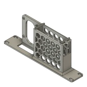 Support de montage en rack 10" pour Raspberry Pi TP-Link LS105G Hvid