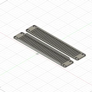 Zabezpečení Panneau aveugle 1U pour armoire rack 10 pouces Hvid