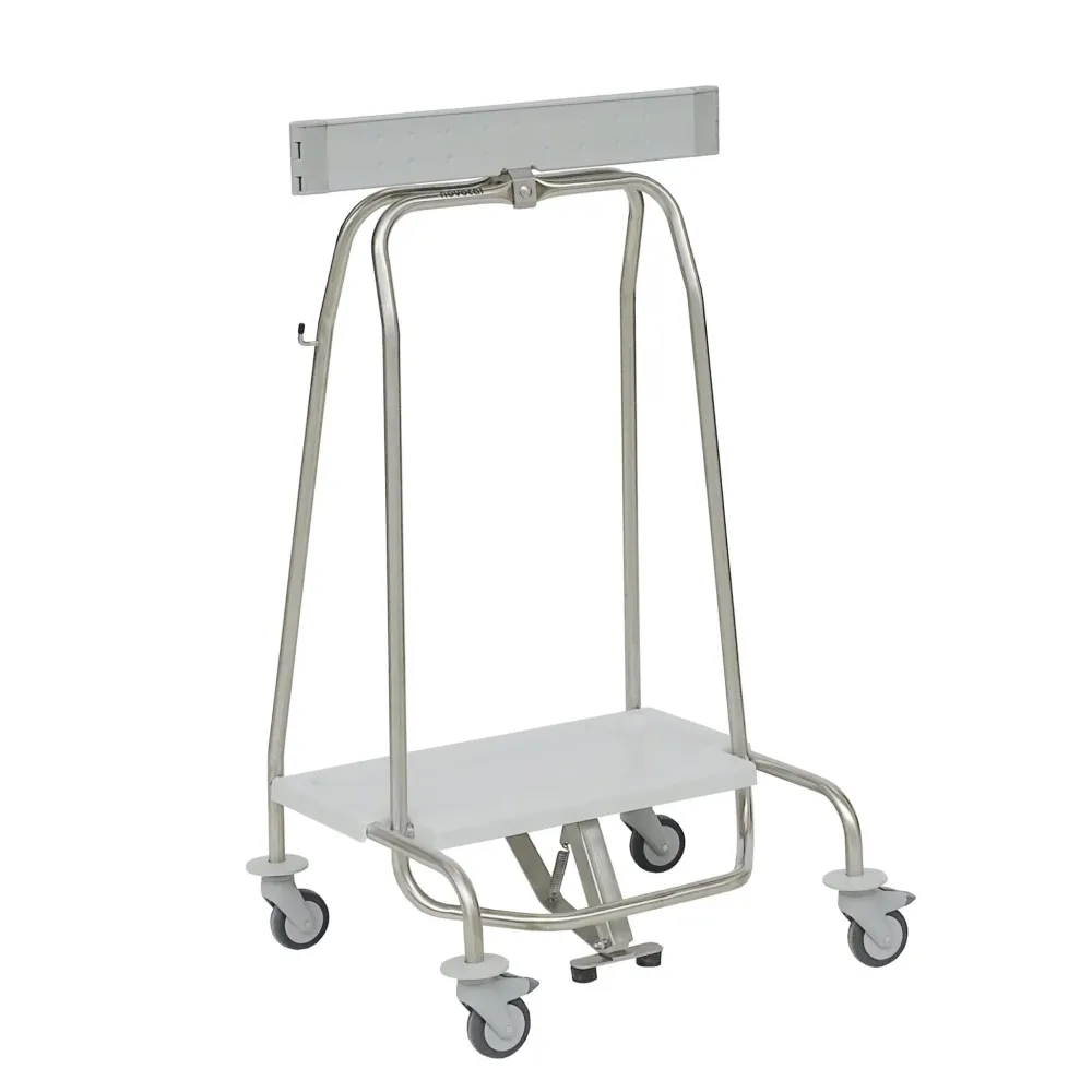 Novocal waste collector "Genius" clamping ring and 1 pedal device 70-liter bags (format: 57 | Package (1 piece)
