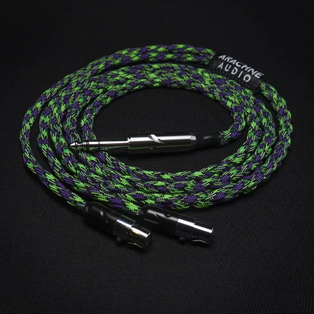 Abyss AB1266 zakázkový kabel (duální 3pinový Mini-XLR) - řada Aranea Arachne Audio