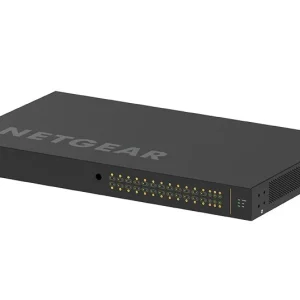 NETGEAR AV Line M4250-26G4F-PoE+ - Switch - L3 - Managed - 24 x 10/100/1000 (PoE+) + 2 x 10/100/1000 + 4 x 1000Base-X SFP...