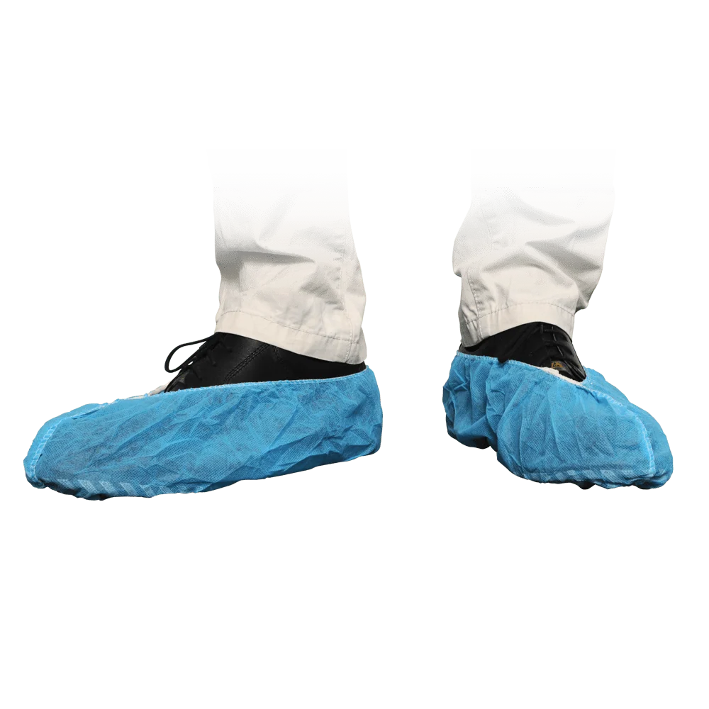 Capas para sapatos MaiMed-Cover ABS capas descartáveis para sapatos em PP, azul, 50 unidades/pacote. | Pacote (50 peças)...