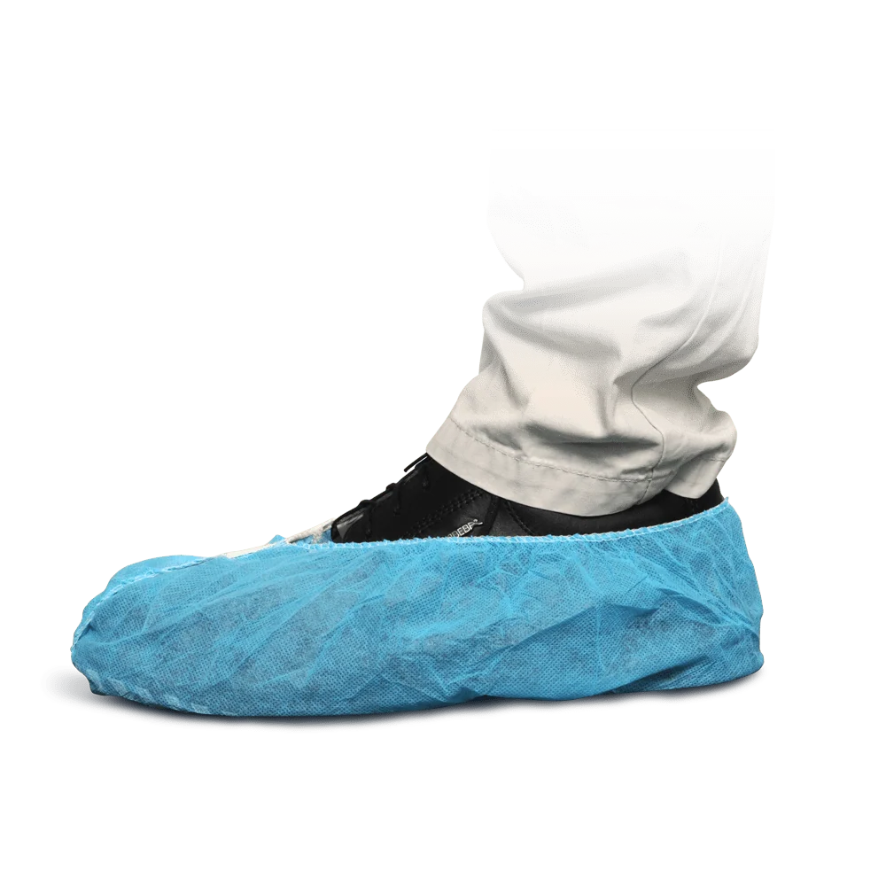 Capas para sapatos MaiMed-Cover ABS capas descartáveis para sapatos em PP, azul, 50 unidades/pacote. | Pacote (50 peças)...