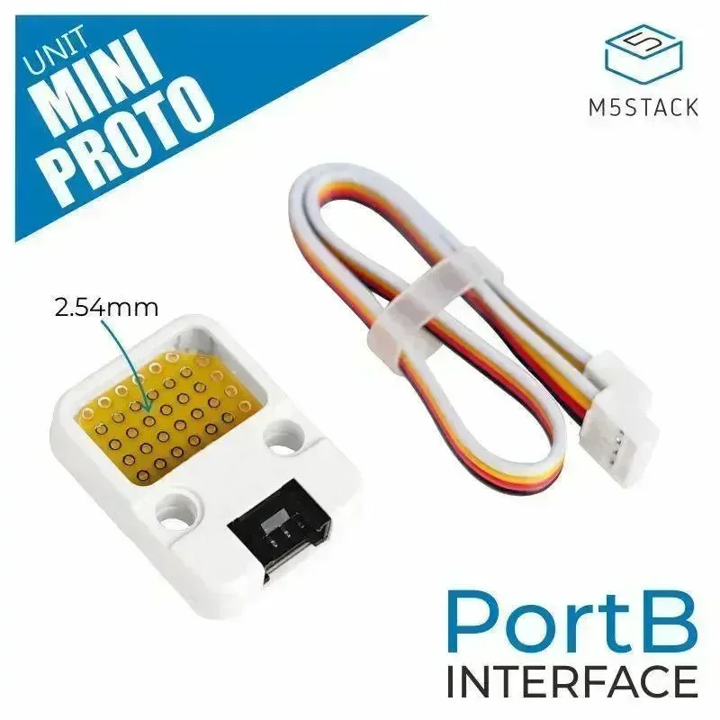 M5Stack Mini Proto jednotka 40 otvorů
