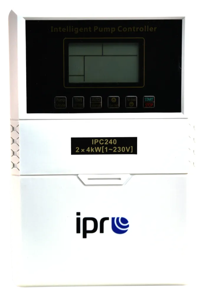 IPC 240T (0,75-4 kW, 400 V) Regulátor pro 2 čerpadla