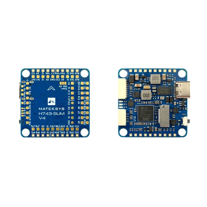 MATEK H743-SLIM V4 | STM32H743 FC | Duální IMU CAN OSD