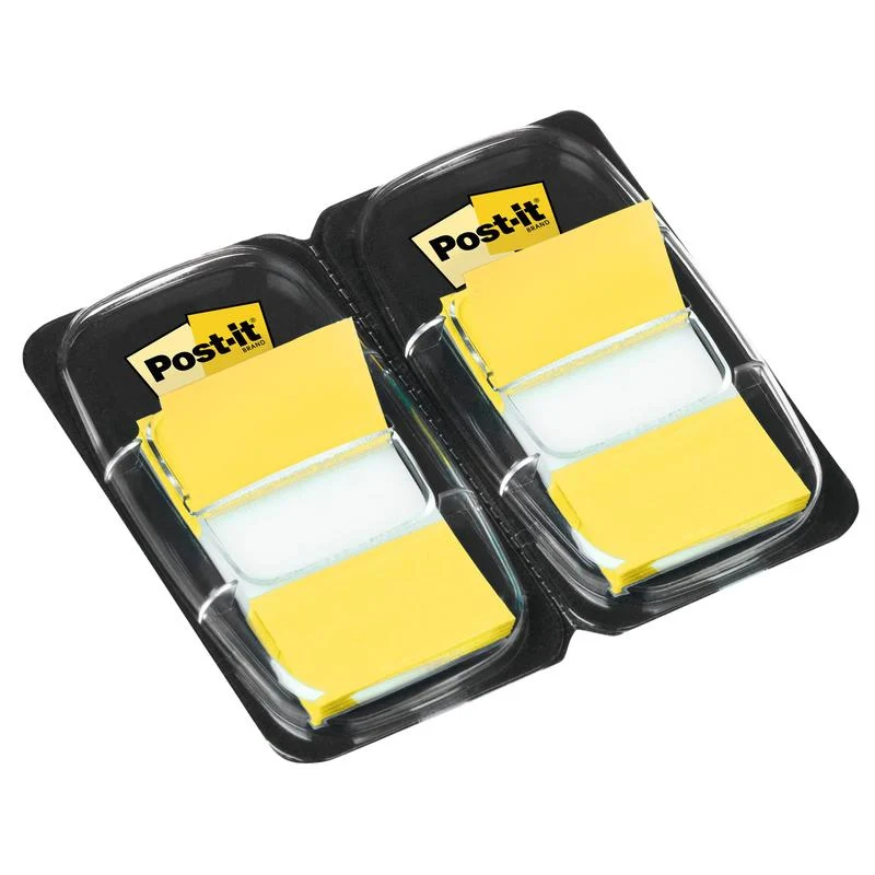 Post-it® Index Haftstreifen, Konvenční, 25,4 mm x 43,2 mm, 50 Haftstreifen/Spender