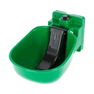 Kerbl Vattenskål polymer med tunga Dark Green/Black En storlek