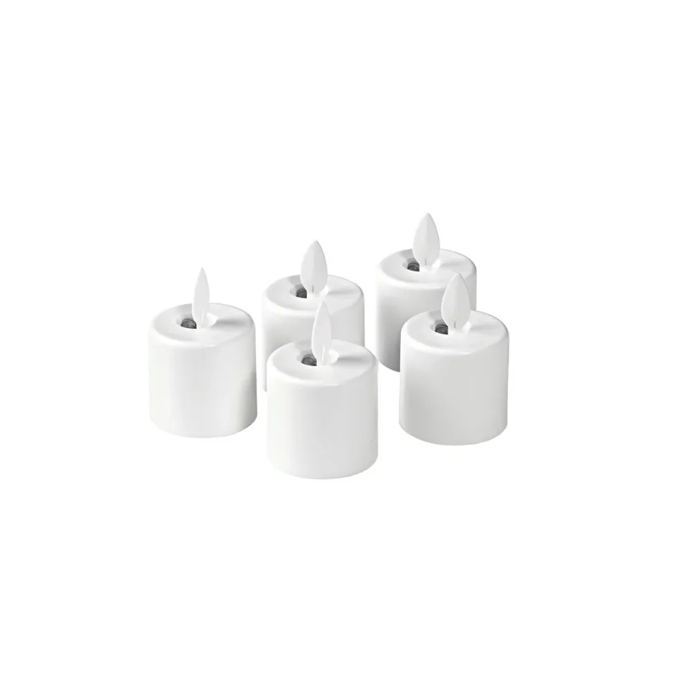 LED Ersatz Adjust, 38x36 mm, warmweiß - Bewegliche Flamme Effekte | Packung (1 Stück)