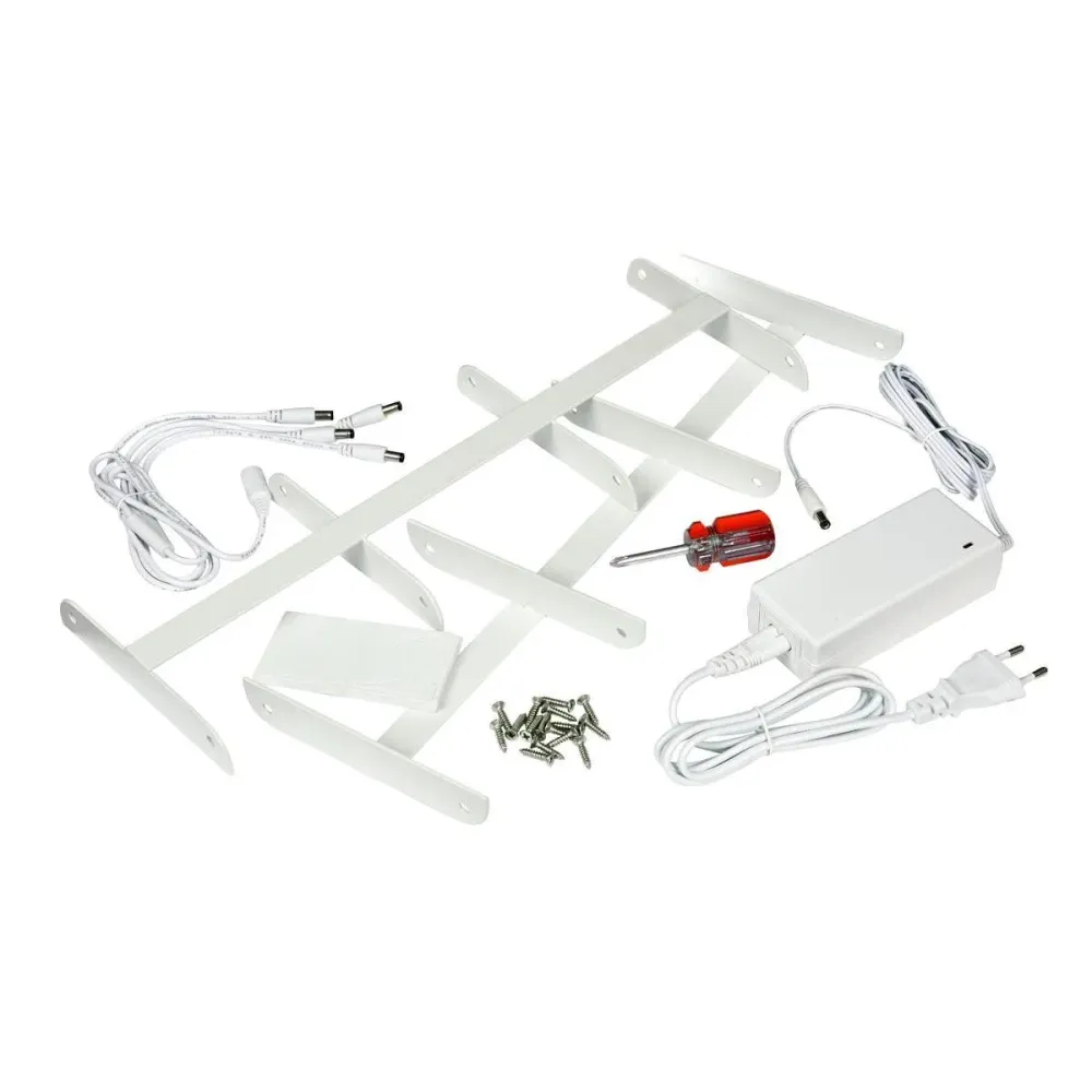 LED Ladestation für 4 Sets - Přenosný Lampe mit effizienter Beleuchtung | Packung (1 Stück)