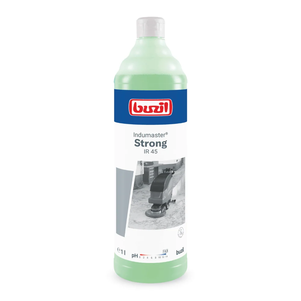Buzil InduMaster® Strong IR 45 Highalaline korkean suorituskyvyn teollisuuspuhdistusaineet