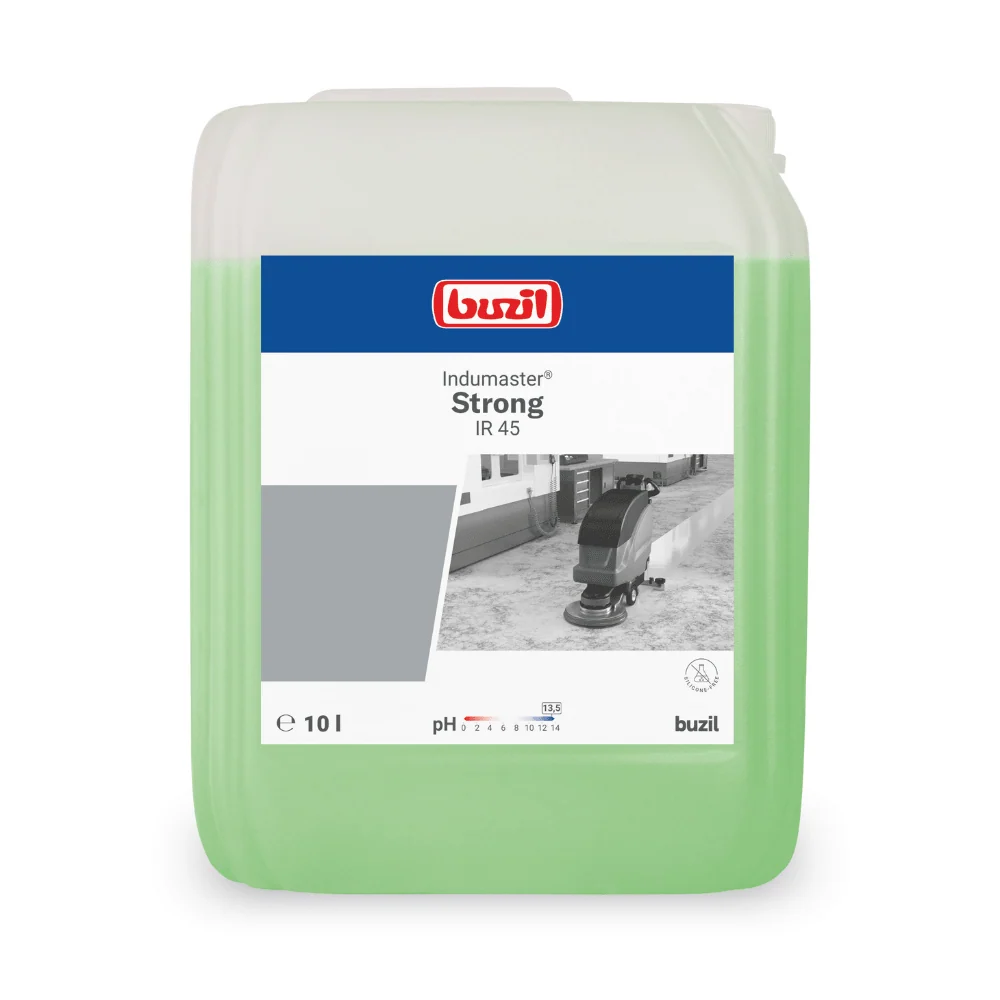 Buzil InduMaster® Strong IR 45 Highalaline korkean suorituskyvyn teollisuuspuhdistusaineet