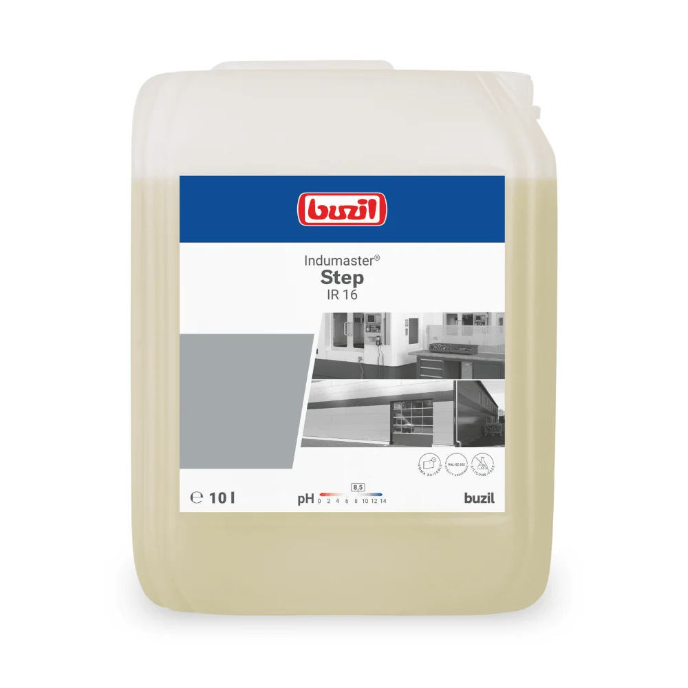 High Flow Buzil Indumaster® Step IR 16 Neutraler und materialschonender Industriereiniger