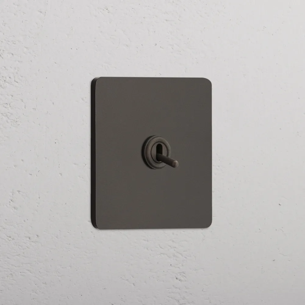 Grove Single Toggle Switch - Warm finish