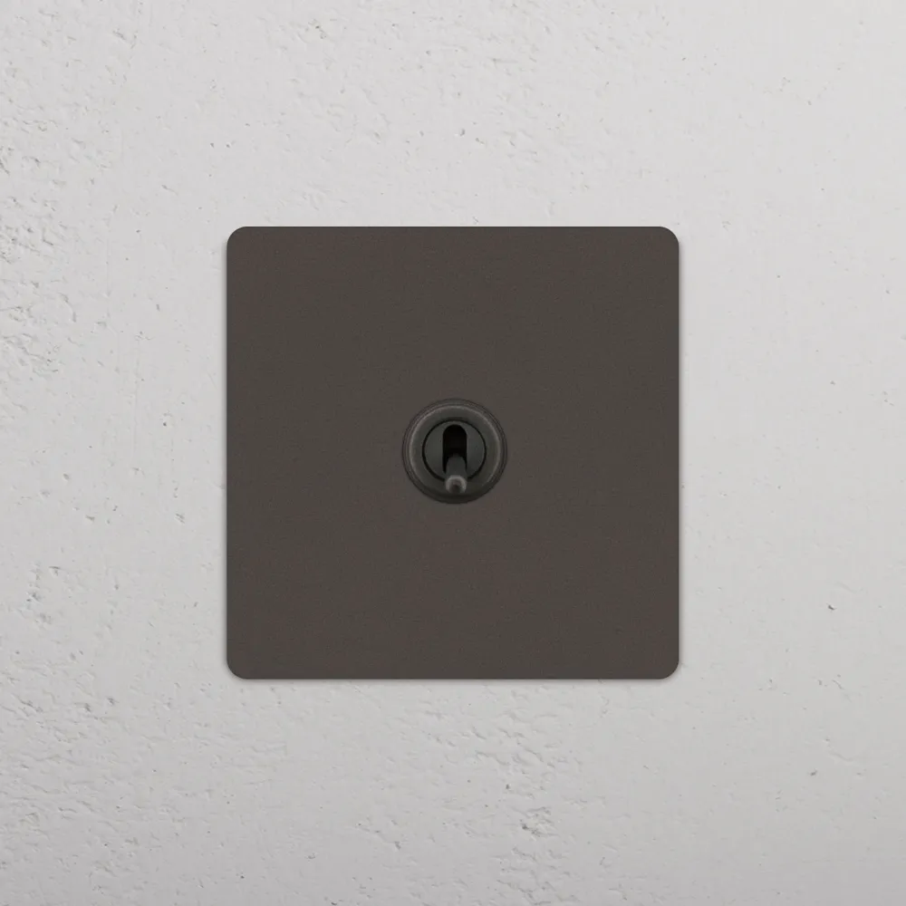 Grove Single Toggle Switch - Warm finish