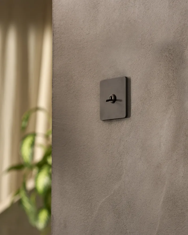 Grove Single Toggle Switch - Warm finish