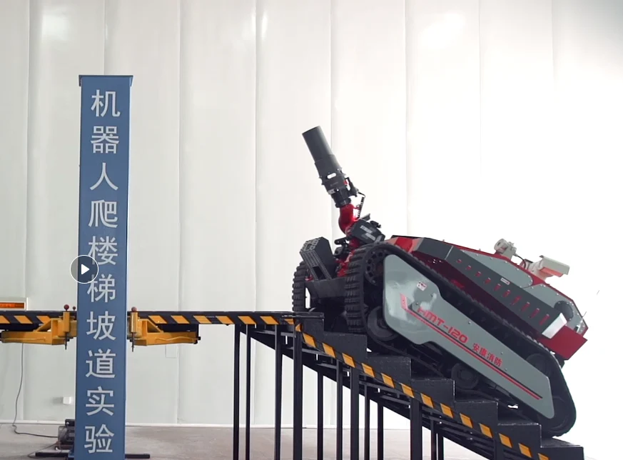 RXR-M120D-HMT120: Pásový Hasičský Záchranný Robot
