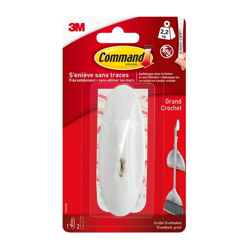 Command ™ Large wire hook, 17069 | Pack (1 piece)