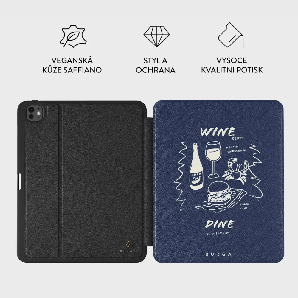 Wine & Dine - iPad Pro 13 (8th/7th Gen) Pouzdro