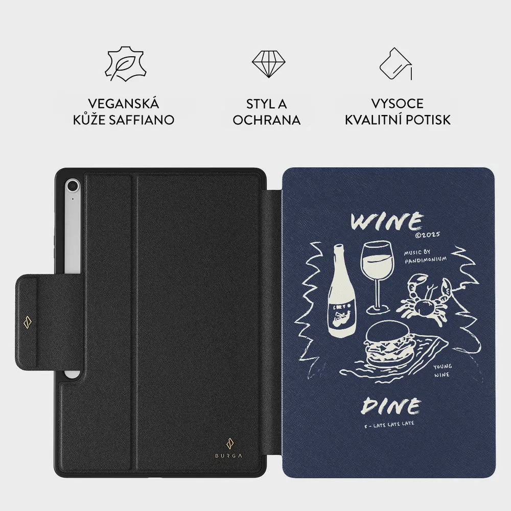 Wine & Dine - Samsung Galaxy Tab S10+ FE Pouzdro