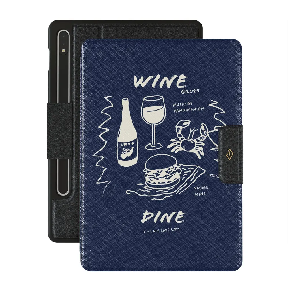 Wine & Dine - Samsung Galaxy Tab S9/S10 Pouzdro