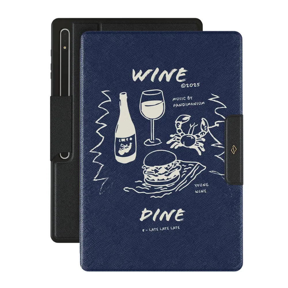 Wine & Dine - Samsung Galaxy Tab S9 Ultra Pouzdro