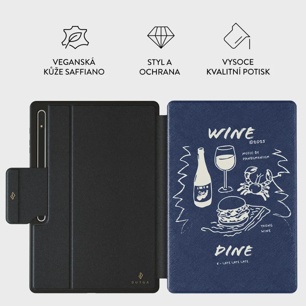 Wine & Dine - Samsung Galaxy Tab S9 Ultra Pouzdro