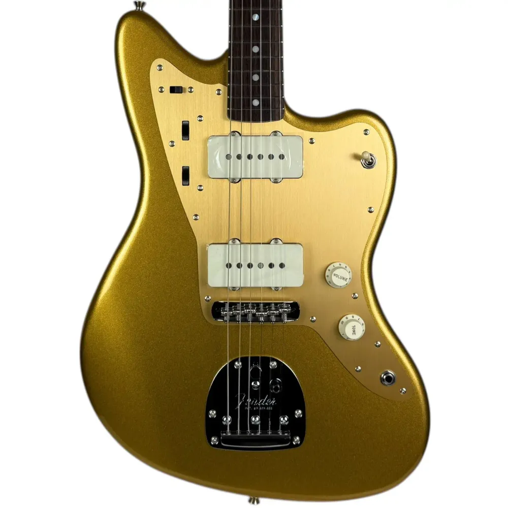 Fender Japan FSR Traditional Jazzmaster 2025 - Aztec Gold s ladící hlavou