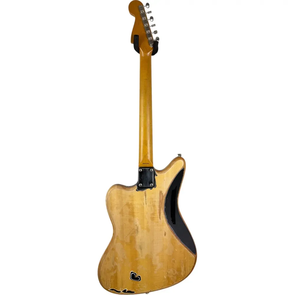 Fender Japan 66’ Reissue Jazzmaster 2012 - Černá / Přírodní