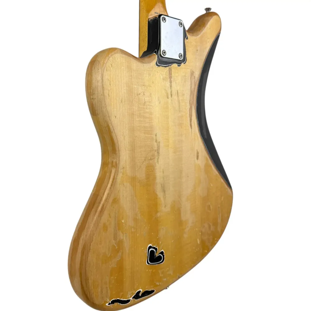 Fender Japan 66’ Reissue Jazzmaster 2012 - Černá / Přírodní