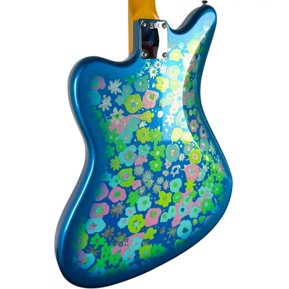 Fender Japan Traditional 60s Jazzmaster 2018 - Modrý květ