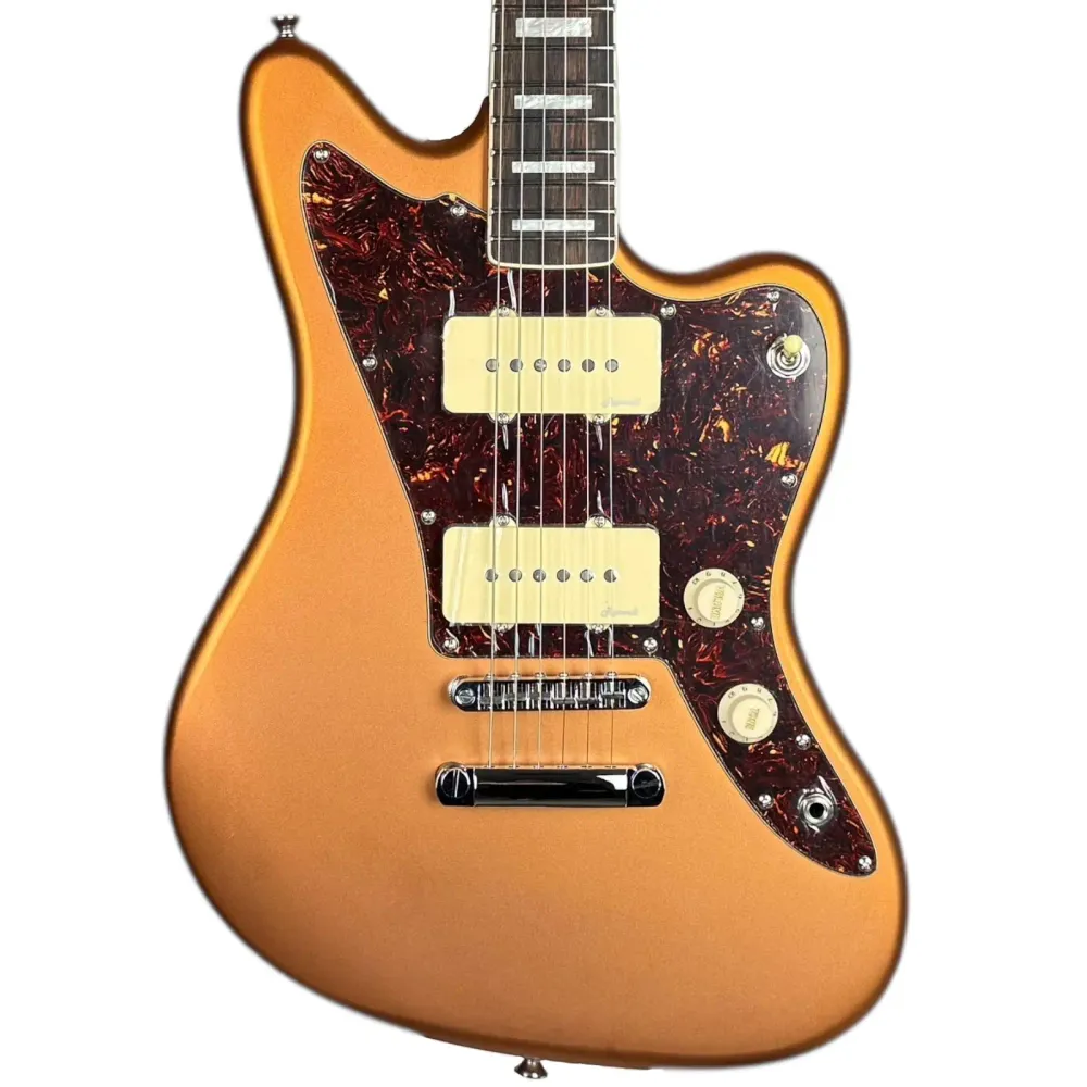 Harley Benton JA-25th Jazzmaster 25. výročí 2023 - Firemist Gold