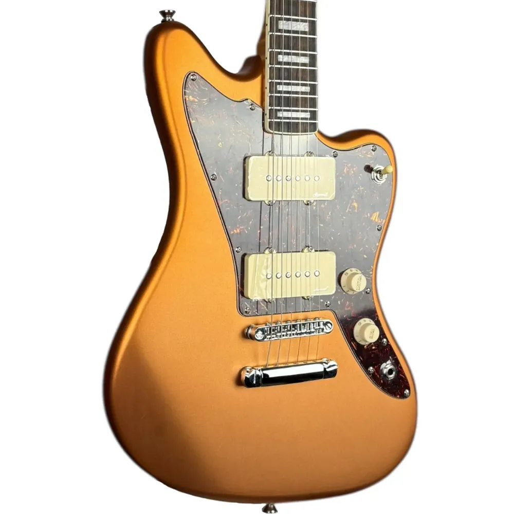 Harley Benton JA-25th Jazzmaster 25. výročí 2023 - Firemist Gold