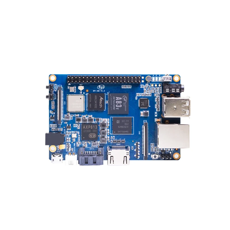 Banana Pi BPI-M3 Allwinner A83T Osmijádrový jednodeskový počítač