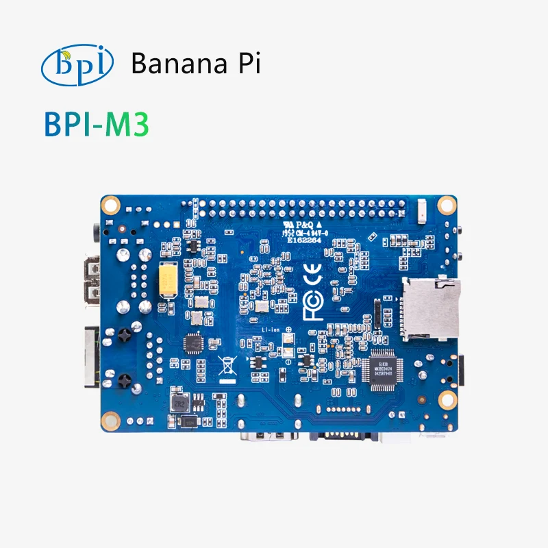 Banana Pi BPI-M3 Allwinner A83T Osmijádrový jednodeskový počítač