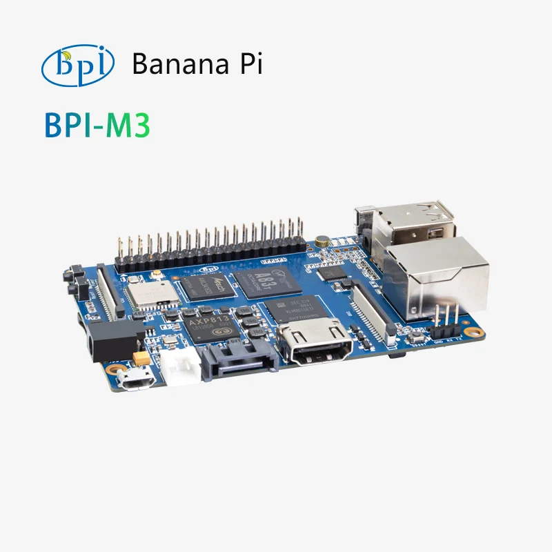 Banana Pi BPI-M3 Allwinner A83T Osmijádrový jednodeskový počítač