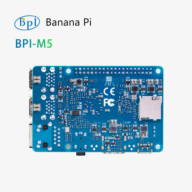Banana Pi BPI-M5 Amlogic S905X3 Jednodeskový počítač 4GB LPDDR4