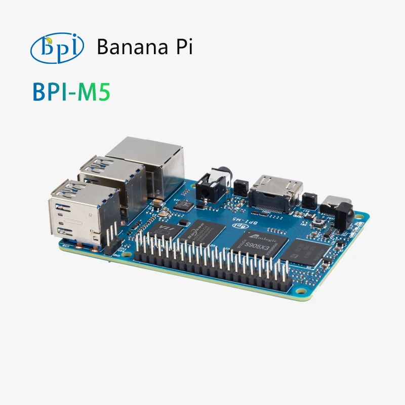 Banana Pi BPI-M5 Amlogic S905X3 Jednodeskový počítač 4GB LPDDR4