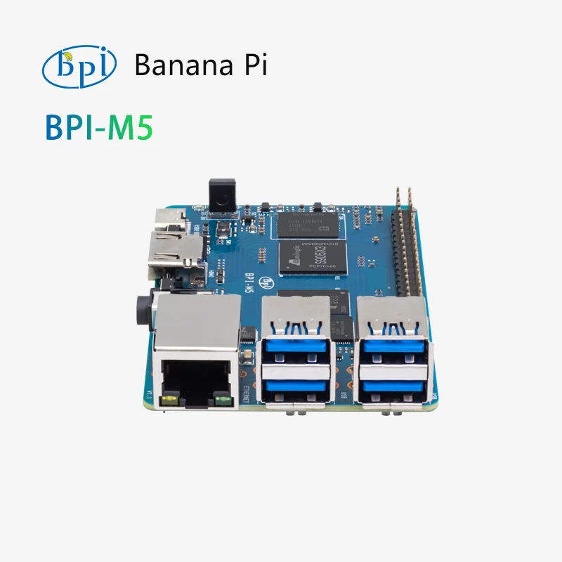 Banana Pi BPI-M5 Amlogic S905X3 Jednodeskový počítač 4GB LPDDR4