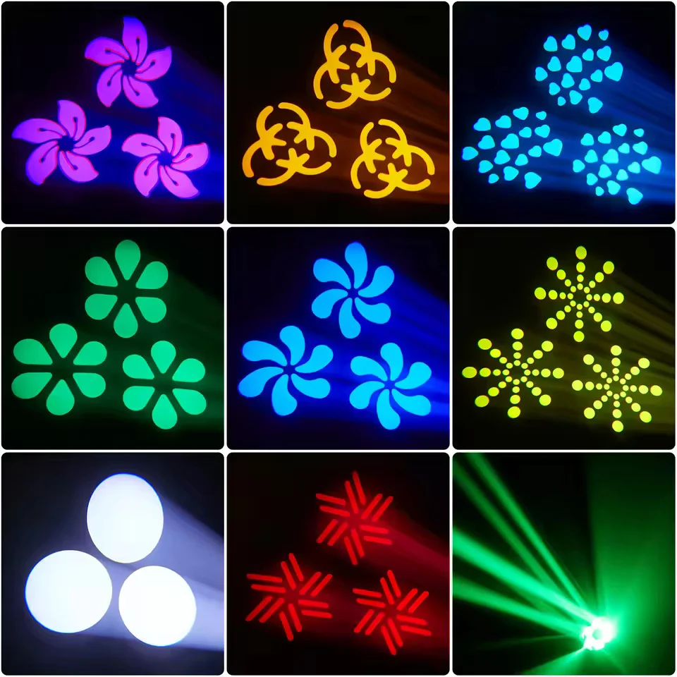150W pohyblivá hlava Bee Eye, RGBW gobo pódiová světla s ovládáním DMX512, DJ světla na Vánoce, diskotéku, párty, klub bar...