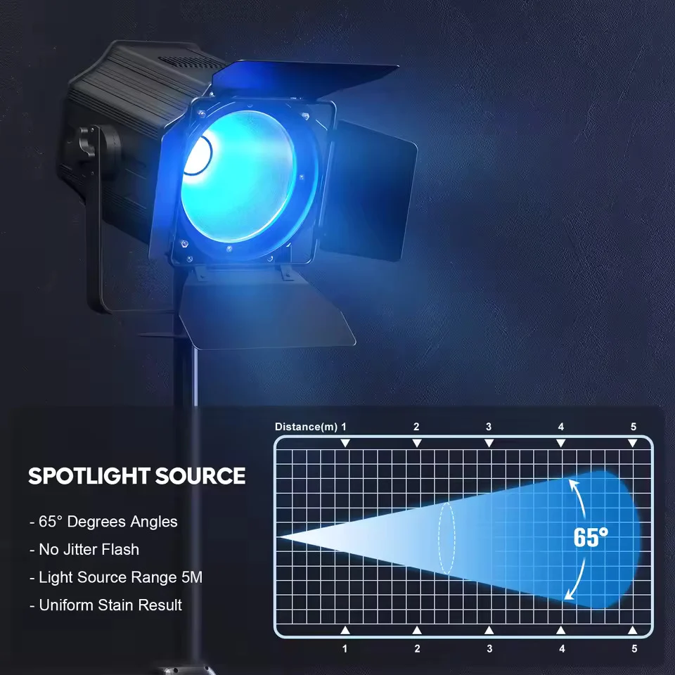 200W LED COB PAR reflektor 6v1 RGBWA+UV lineární reflektor DMX512 teplé studené bílé pódiové světlo pro DJ, párty, koncert